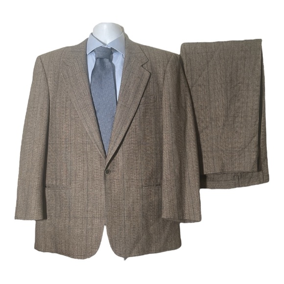 Perry Ellis Tan Men's Suit